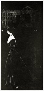 La noche, 1894 de Aubrey Beardsley