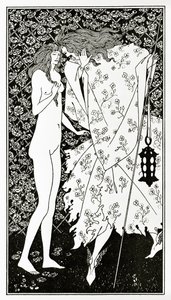 Le Mysterieux Jardin de la Rose, c.1894 de Aubrey Beardsley