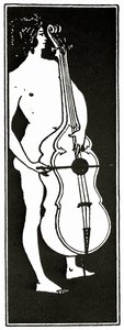El hombre con el violonchelo, c.1894