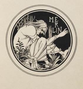 Merlin de un libro de cincuenta dibujos