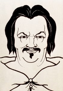 Retrato de Honore de Balzac de Aubrey Beardsley