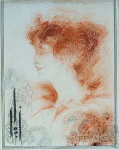 Rejane, 1894 de Aubrey Beardsley