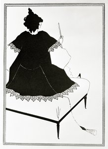 Salomé Maestra de orquesta, o la mujer con el dildo, c.1894 de Aubrey Beardsley
