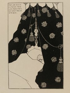 Autorretrato en la cama de Aubrey Beardsley