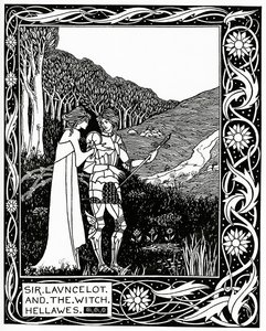 Sir Launcelot y la bruja Hellawes, 1870
