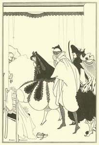 La muerte de Pierrot de Aubrey Beardsley