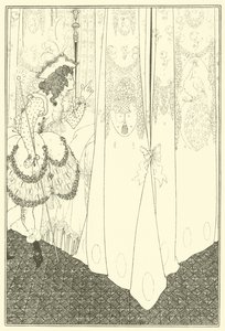 El sueño de El rapto del mechón de Aubrey Beardsley