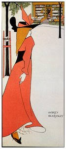 Las bibliotecas de seudónimos y antónimos, 1895 de Aubrey Beardsley
