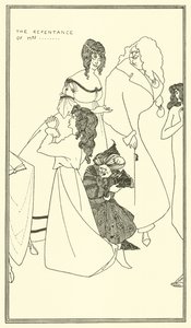 El arrepentimiento de... de Aubrey Beardsley