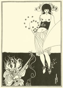 La danza del vientre de Aubrey Beardsley