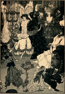 El tocador de Helena, 1890s, 1935 de Aubrey Beardsley