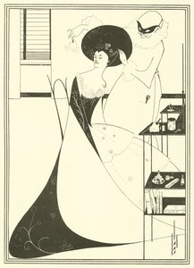 El tocador de Salomé de Aubrey Beardsley