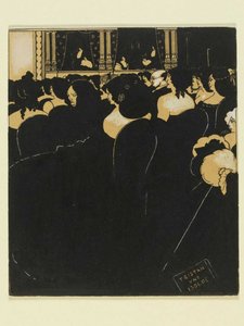 Los wagnerianos, 1894 de Aubrey Beardsley