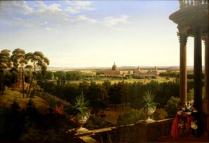 Alemán: Vista del Palacio Nuevo de Potsdam