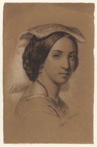Mujer italiana de August Allebe