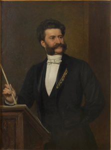 Retrato de Johann Strauss 1825-1899, 1888
