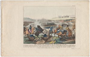 Encuentro de Ostrovno, cerca de Vitebsk, el 25 de julio de 1812 de August Friedrich Andreas Campe