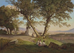 Vista de Roma desde Villa Mattei