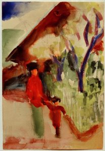 En la casa suiza de August Macke