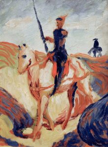 Don Quijote de August Macke