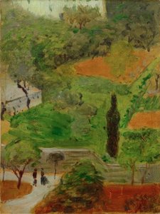 Recuerdo del viaje a Italia de August Macke