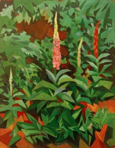 Dedaleras en el jardín