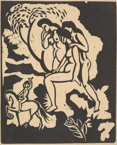 Saludo, 1912 de August Macke