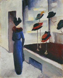 Tienda de sombreros de August Macke