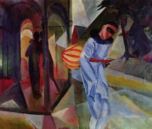 Pierrot de August Macke