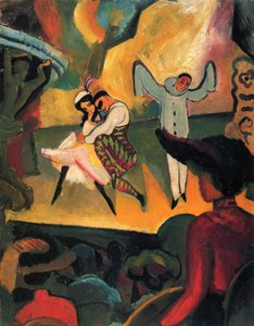 Ballet Ruso I de August Macke