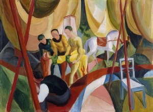Circo. 1913 de August Macke