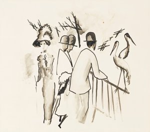 Jardín Zoológico II de August Macke