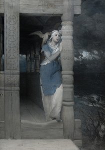La saga de Frithiof: El lamento de Ingeborg, 1880s de August Malmström