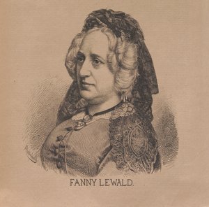 Escritora Fanny Lewald 1811-1889, 1879