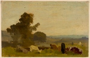 estudio del paisaje de August Seidel