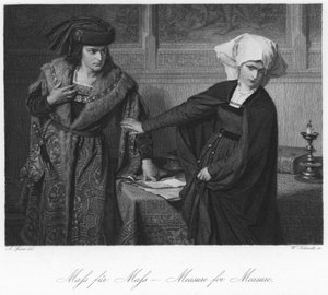 Escena de Medida por Medida de August Spiess