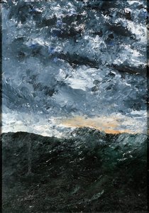Paisaje, paisaje marino: Vågen VIII (Ola VIII) de August Strindberg