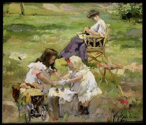 El picnic de August Willem van Voorden