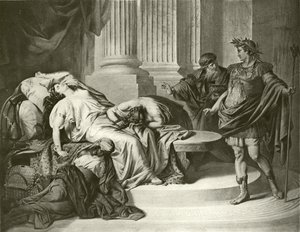 Augusto César y Cleopatra de August von Heckel