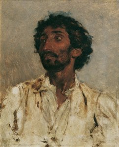Busto de una gitana de August von Pettenkofen