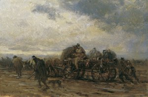 El transporte herido II de August von Pettenkofen