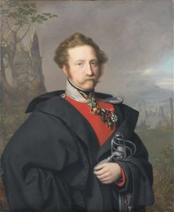 Alemán: Retrato Georg Kasimir Conde heredero de Isenburg-Philippseich Retrato de Georg Kasimir Conde heredero de Isenburg-Philippseich