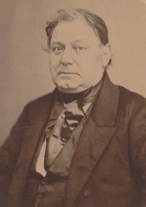 Retrato del pianista y compositor Amédée Méreaux 1802-1874 de Auguste Adolphe Bertsch