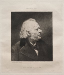 Honoré Daumier, 1881 de Auguste Boulard