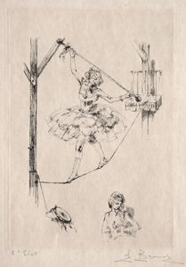 Tightrope Dancer de Auguste Brouet