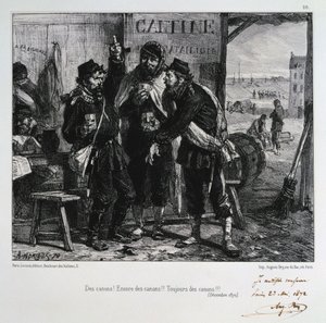 ¡Cañones! ¡Más cañones! ¡Siempre cañones! Sitio de París, diciembre de 1870, 1872