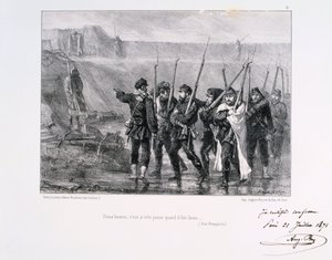 Dos horas, pasa tan rápido cuando hace buen tiempo, Sitio de París, 1870-1871