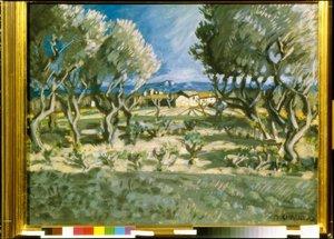 olivos de Auguste Chabaud