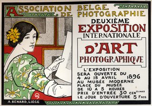Exposición de arte fotográfico en el Museo Moderno de Bruselas de Auguste Donnay