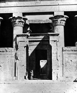 Templo de Edfu, Egipto, 1893 de Auguste Edouard Mariette